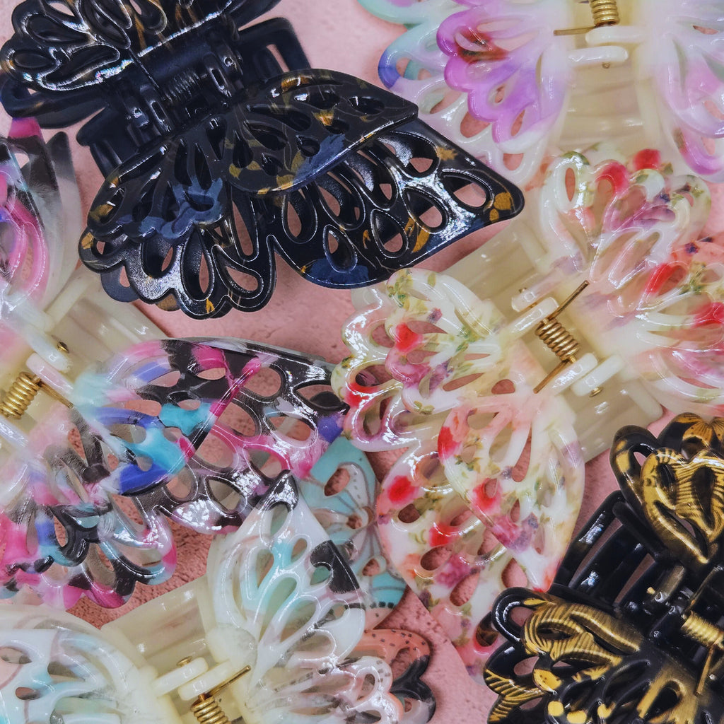 🦋✨ Aurora Dream Butterfly Hair Claw ✨🦋