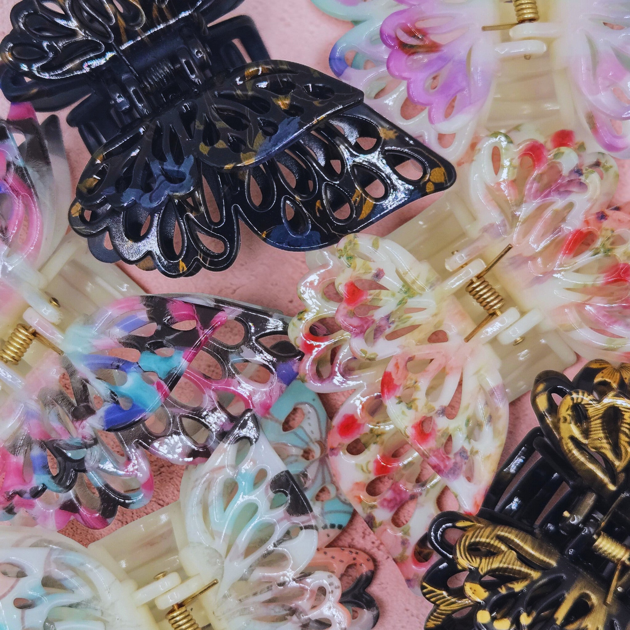 🦋✨ Aurora Dream Butterfly Hair Claw ✨🦋