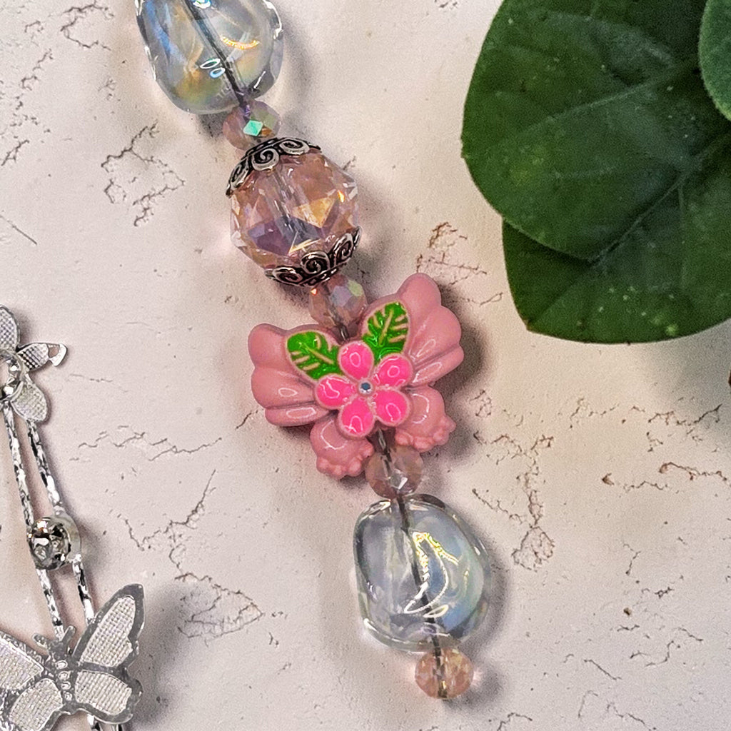 🦋✨ Enchanted Bead Phone Chain – Handmade Kawaii Charm Accessory (Multiple Styles)