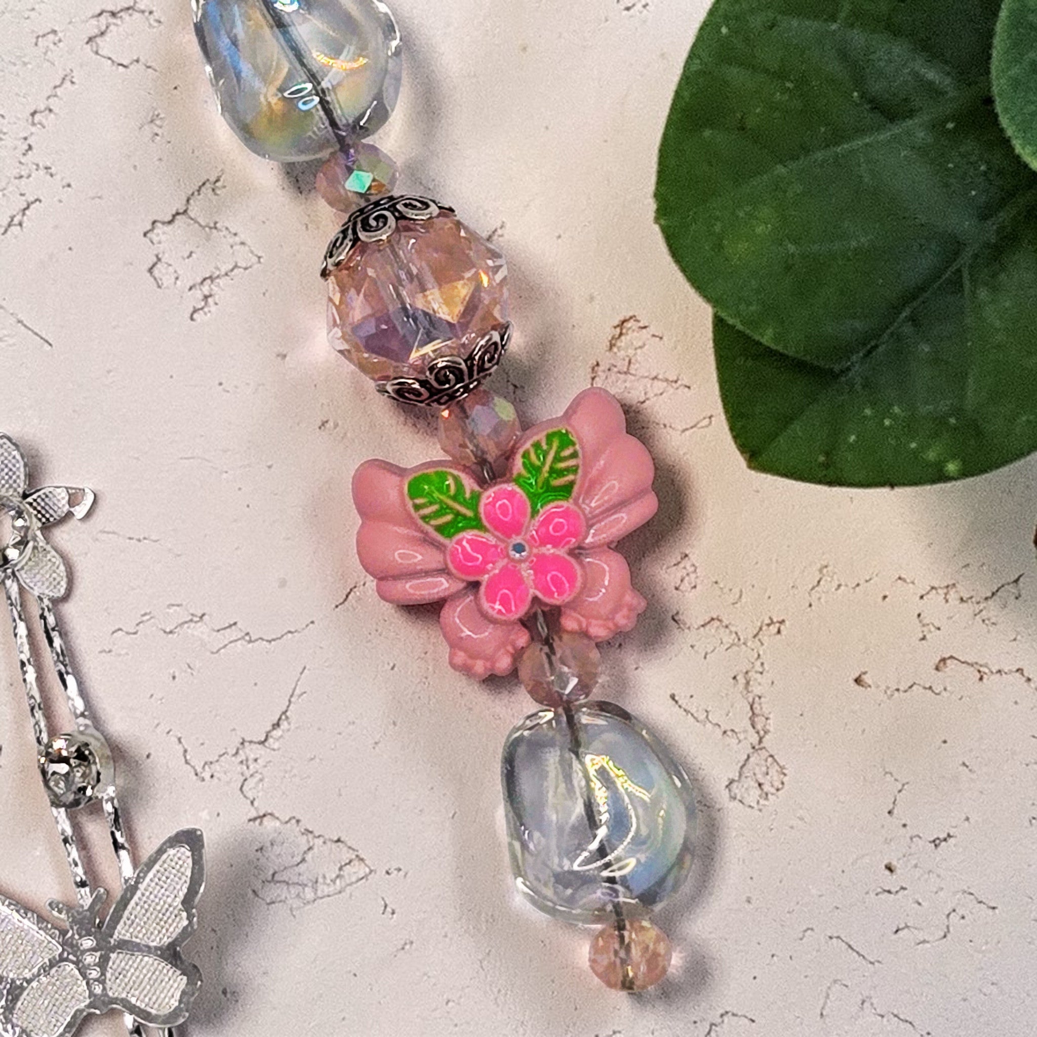 🦋✨ Enchanted Bead Phone Chain – Handmade Kawaii Charm Accessory (Multiple Styles)