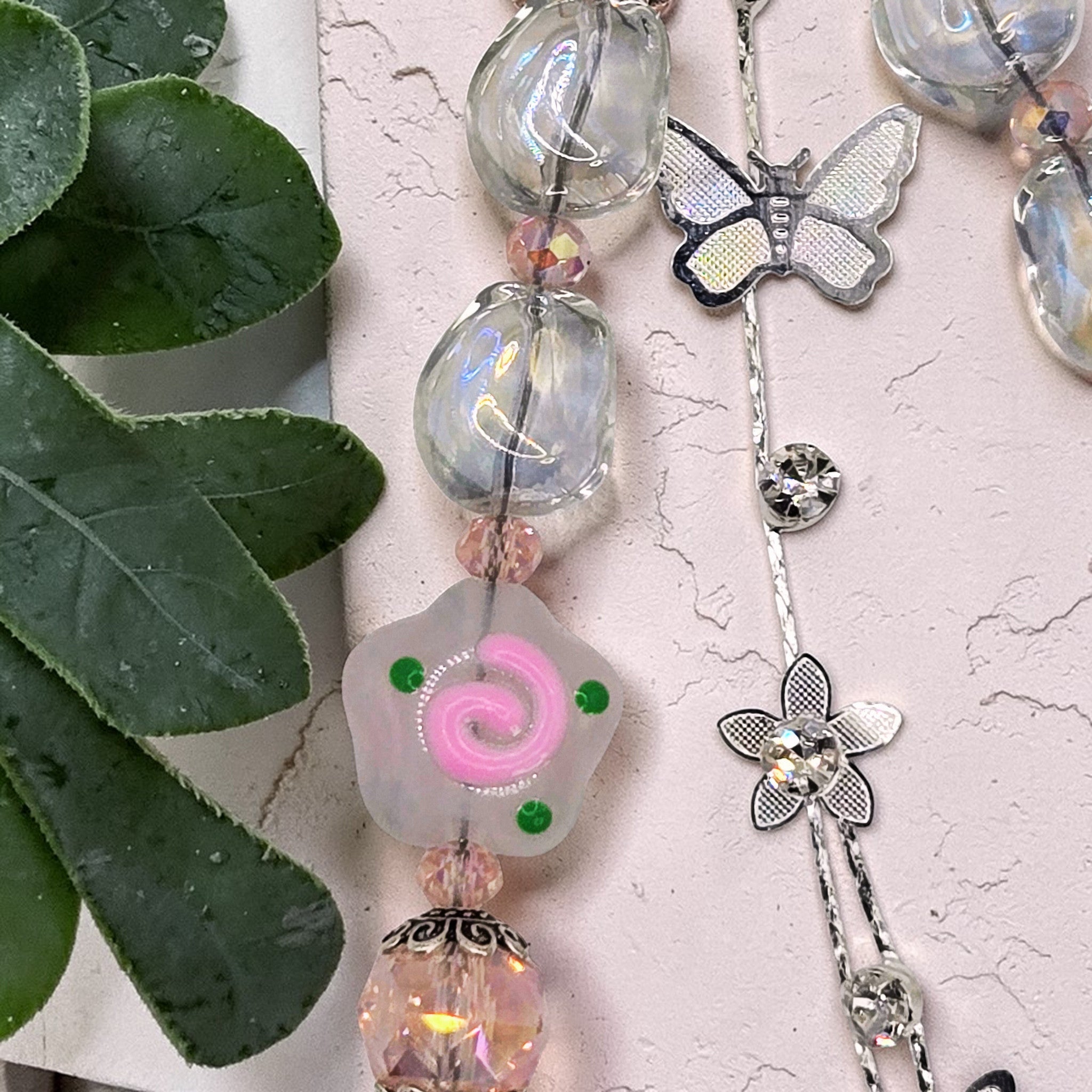 🦋✨ Enchanted Bead Phone Chain – Handmade Kawaii Charm Accessory (Multiple Styles)