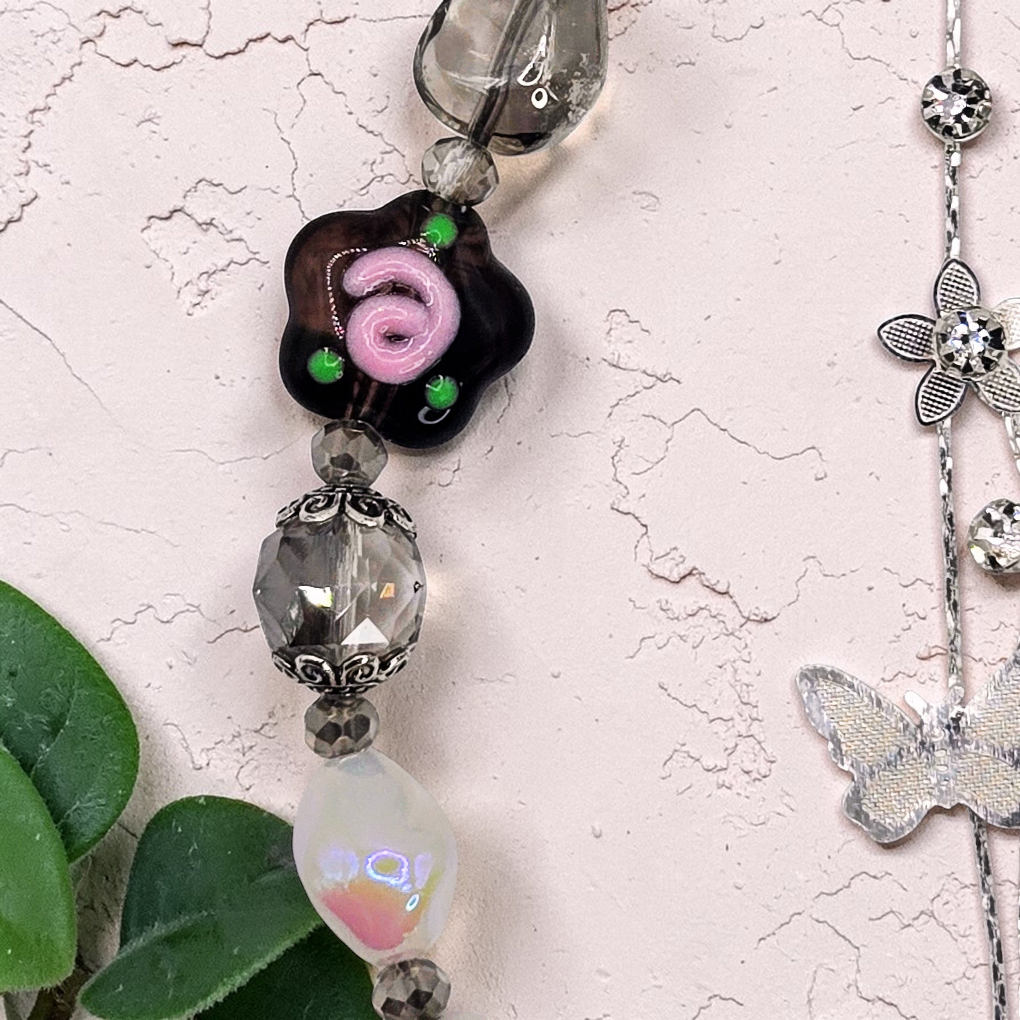 🦋✨ Enchanted Bead Phone Chain – Handmade Kawaii Charm Accessory (Multiple Styles)