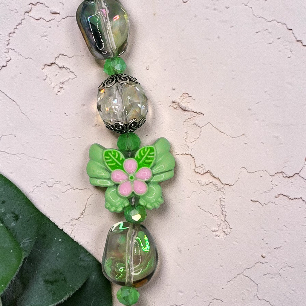 🦋✨ Enchanted Bead Phone Chain – Handmade Kawaii Charm Accessory (Multiple Styles)