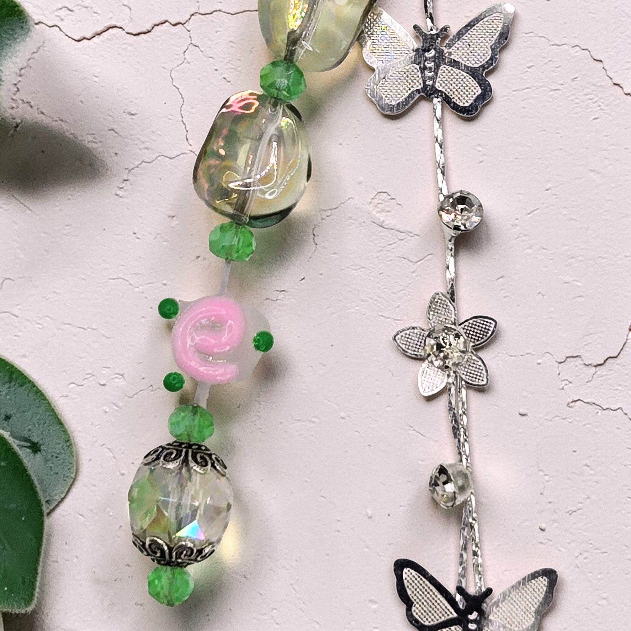 🦋✨ Enchanted Bead Phone Chain – Handmade Kawaii Charm Accessory (Multiple Styles)