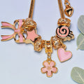 ✨🎀 Sweet Blossom Luxe Charm Hypoallergenic Bracelet