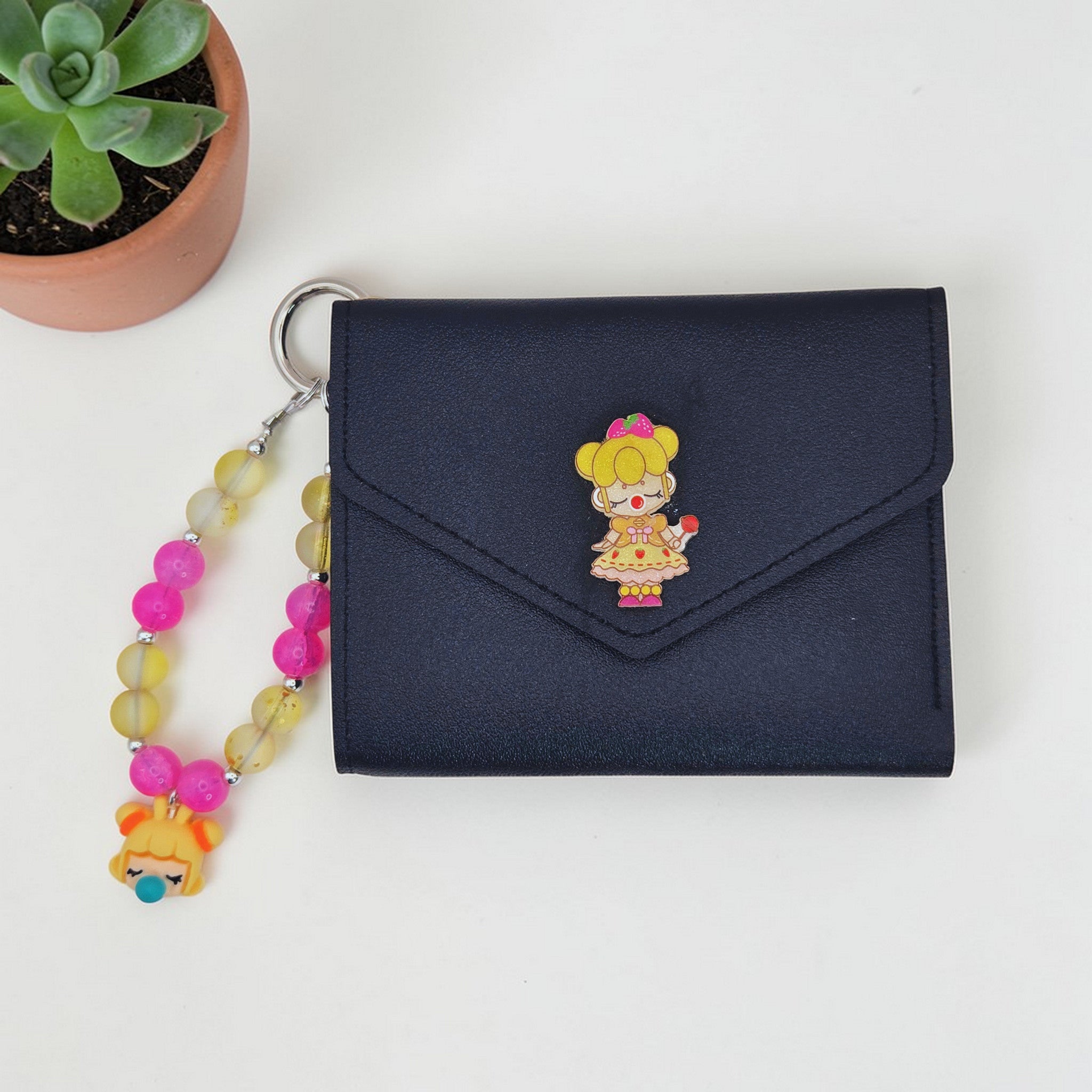 🫧👑 Bubble Princess Kawaii Wallet with Wristlet and Charm 👑🫧