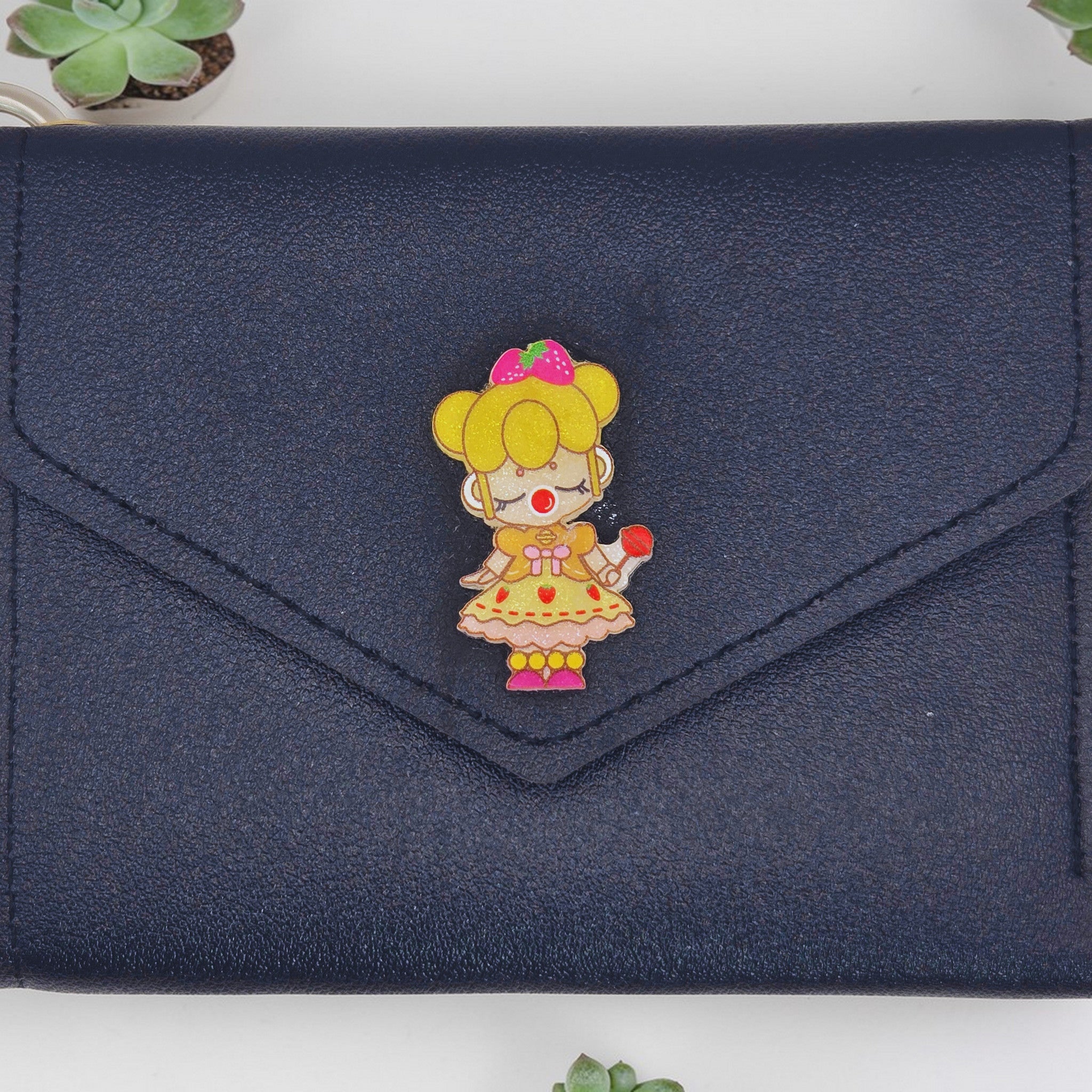 🫧👑 Bubble Princess Kawaii Wallet with Wristlet and Charm 👑🫧