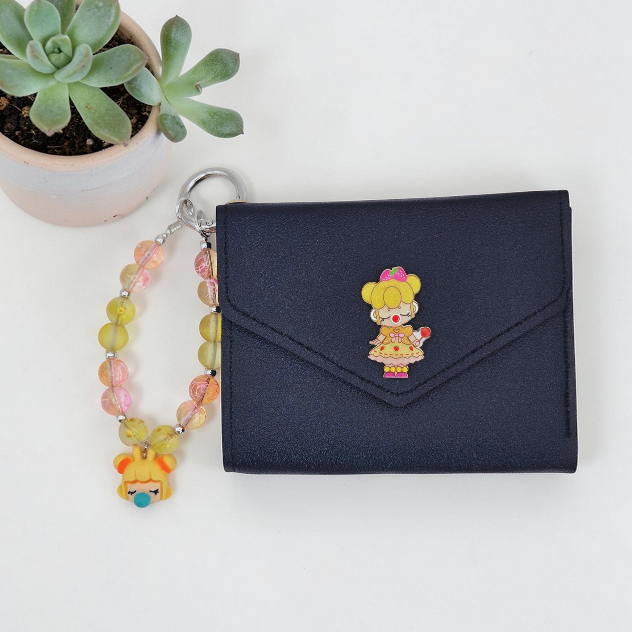 🫧👑 Bubble Princess Kawaii Wallet with Wristlet and Charm 👑🫧