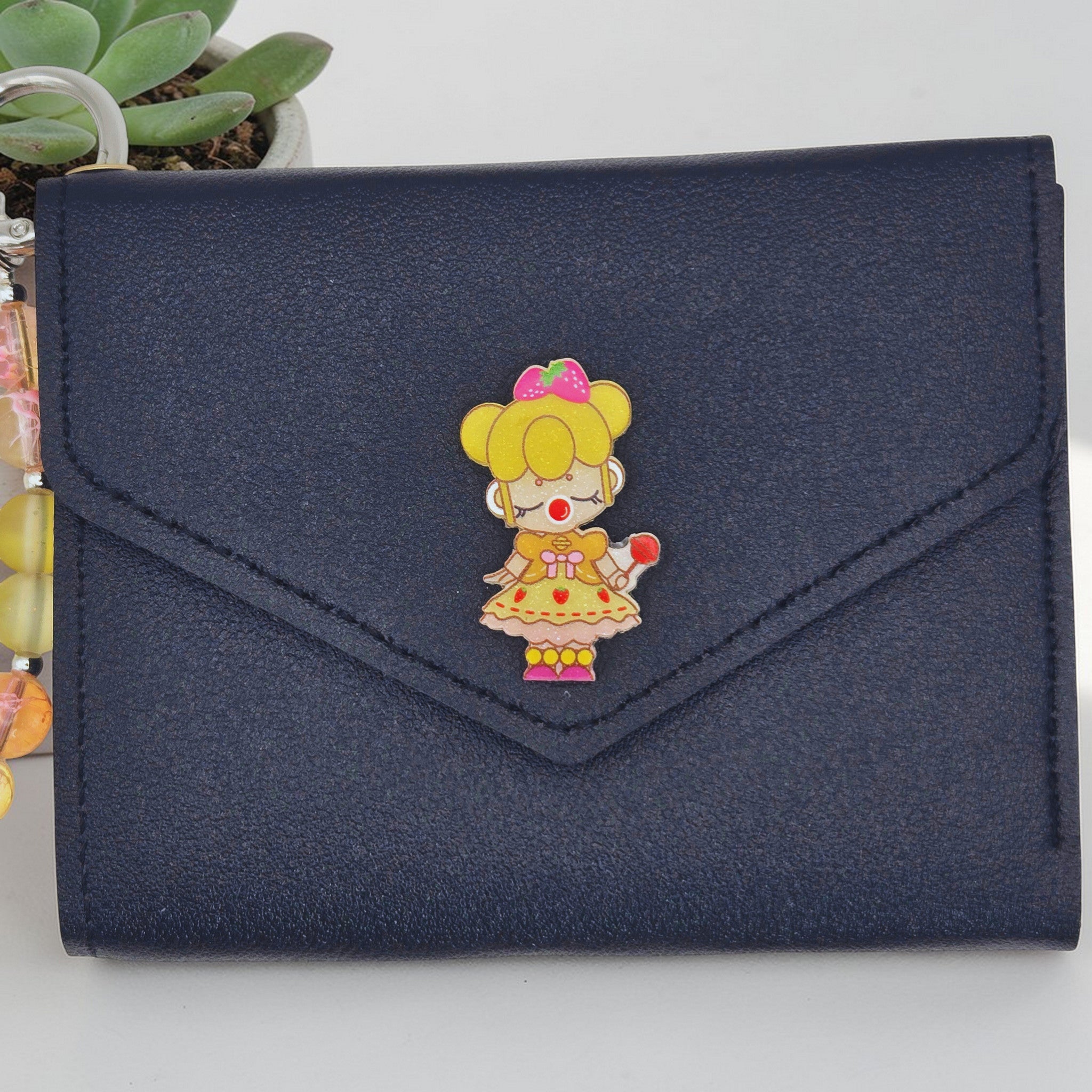 🫧👑 Bubble Princess Kawaii Wallet with Wristlet and Charm 👑🫧