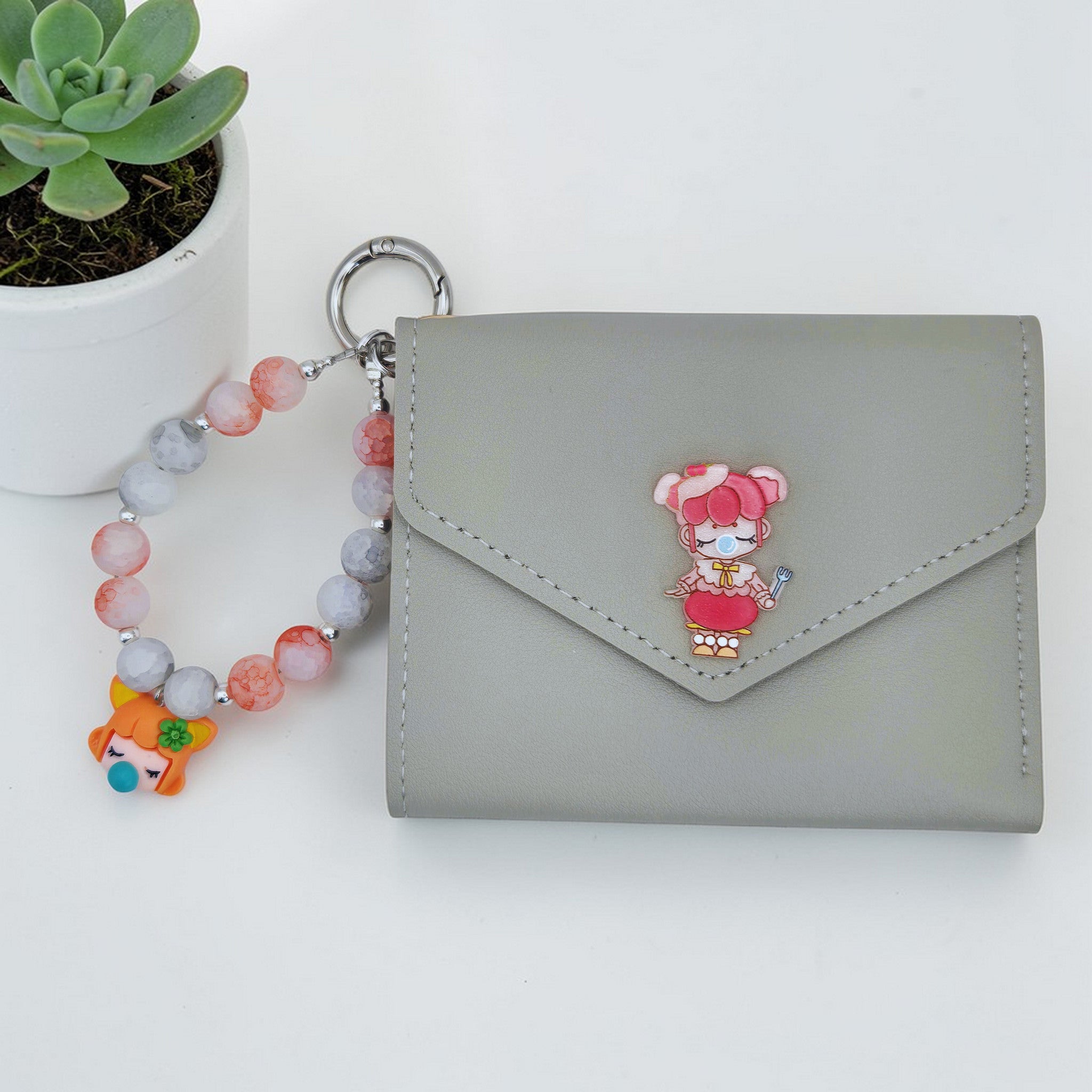 🫧👑 Bubble Princess Kawaii Wallet with Wristlet and Charm 👑🫧