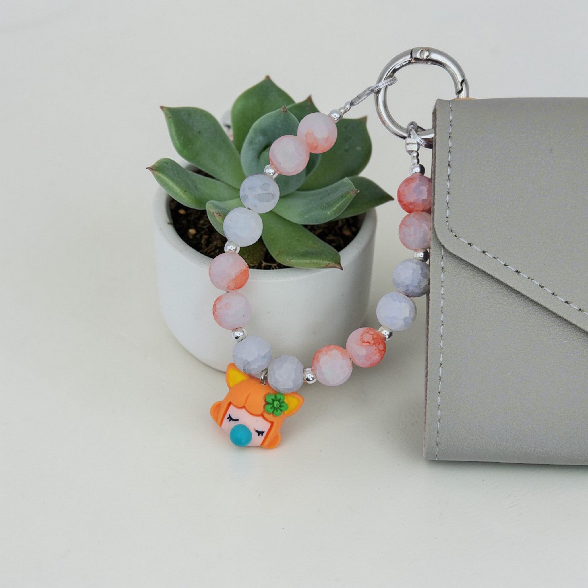 🫧👑 Bubble Princess Kawaii Wallet with Wristlet and Charm 👑🫧