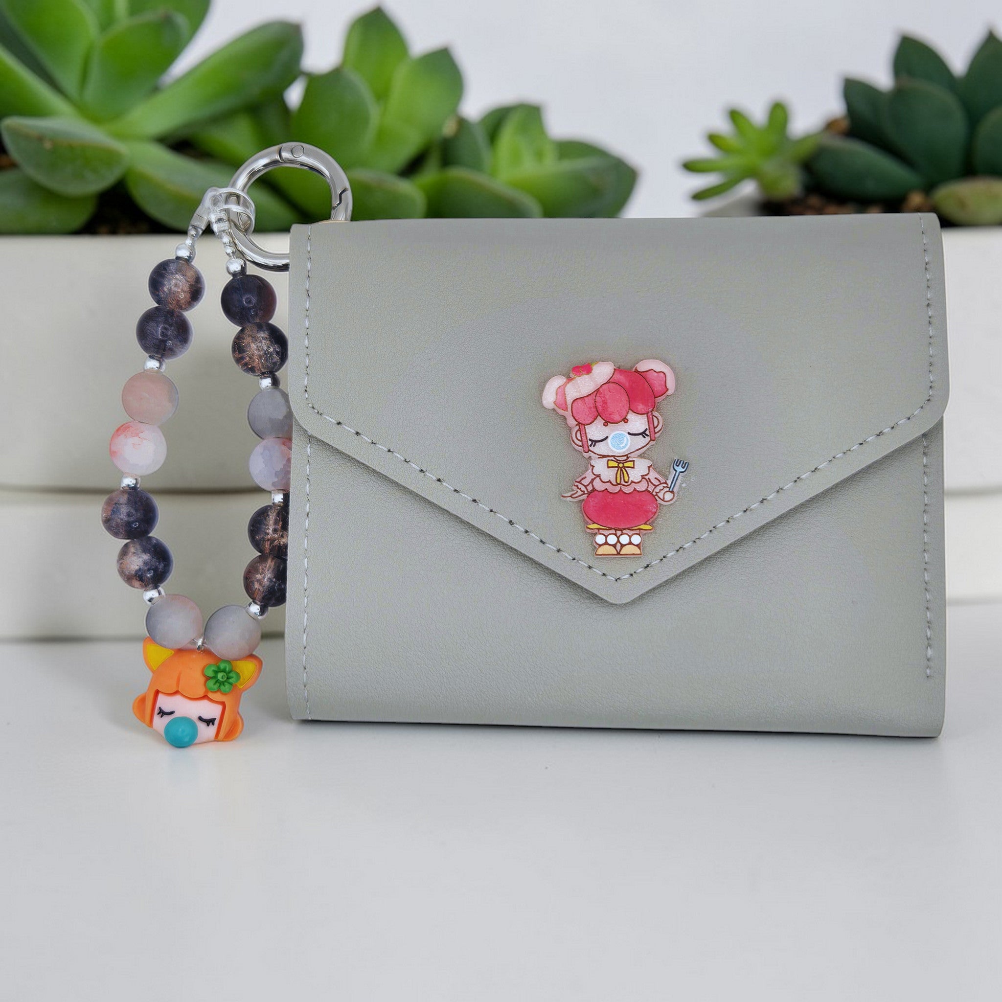 🫧👑 Bubble Princess Kawaii Wallet with Wristlet and Charm 👑🫧