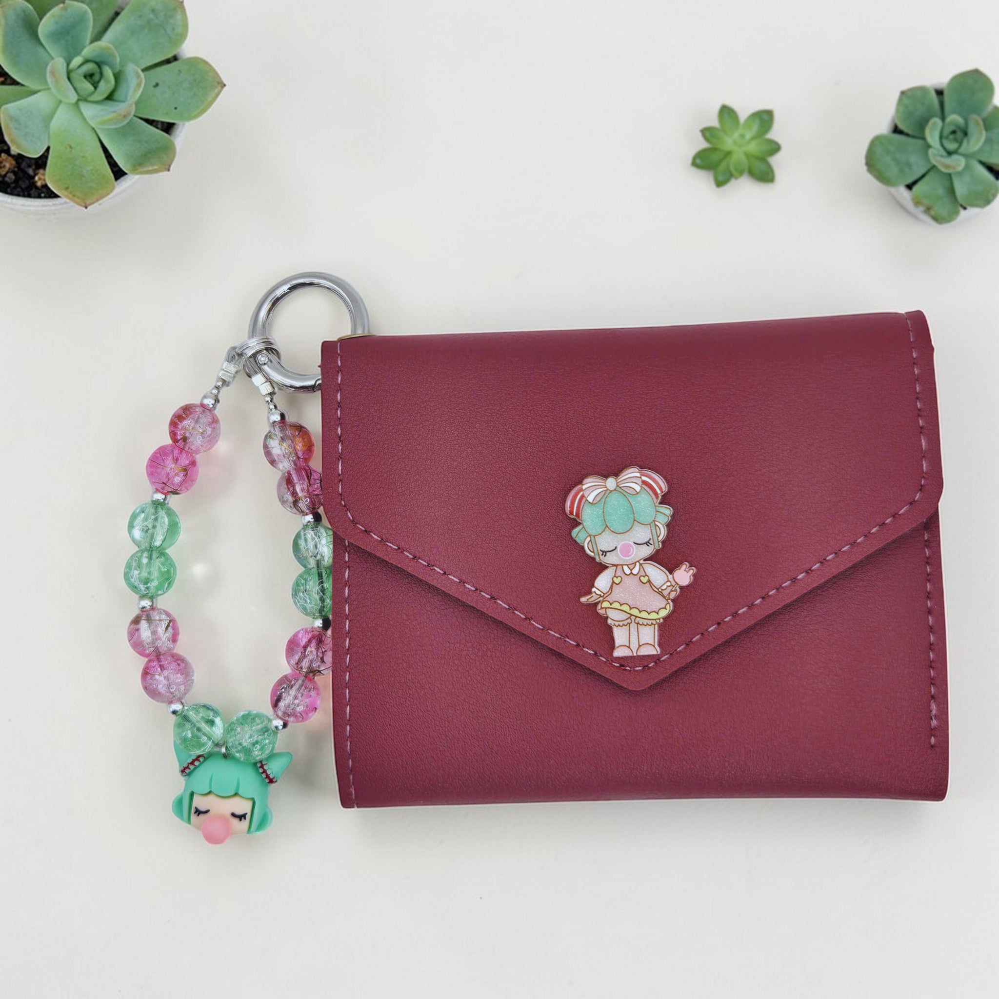 🫧👑 Bubble Princess Kawaii Wallet with Wristlet and Charm 👑🫧
