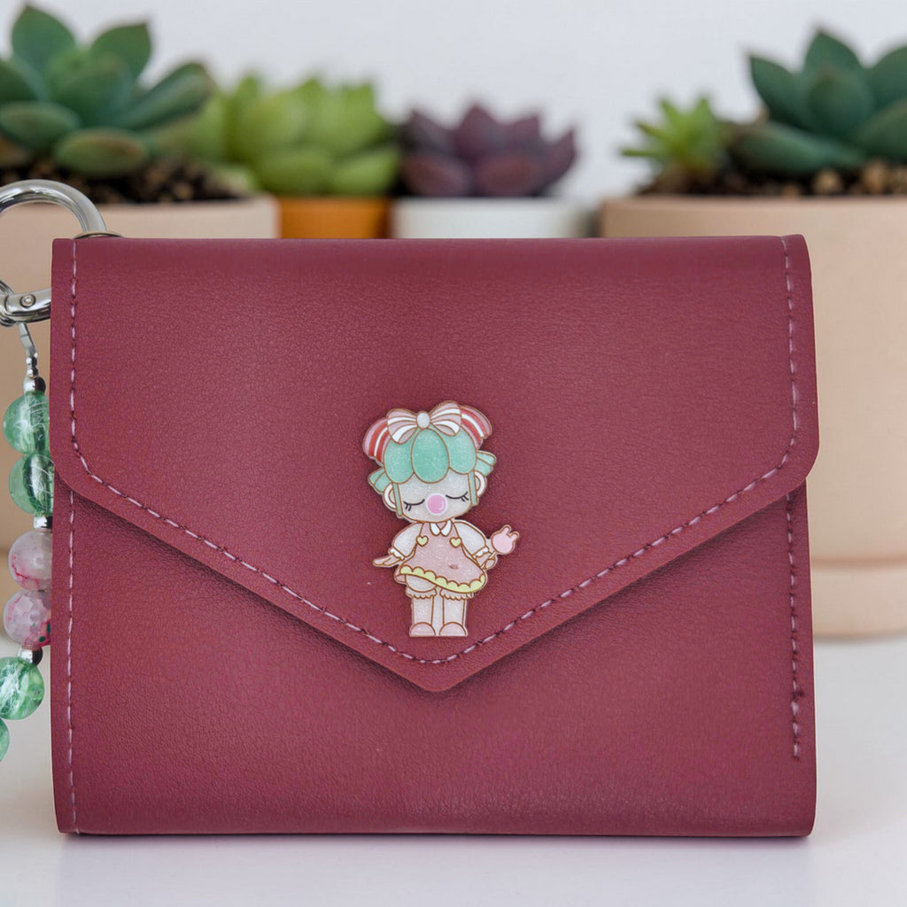 🫧👑 Bubble Princess Kawaii Wallet with Wristlet and Charm 👑🫧