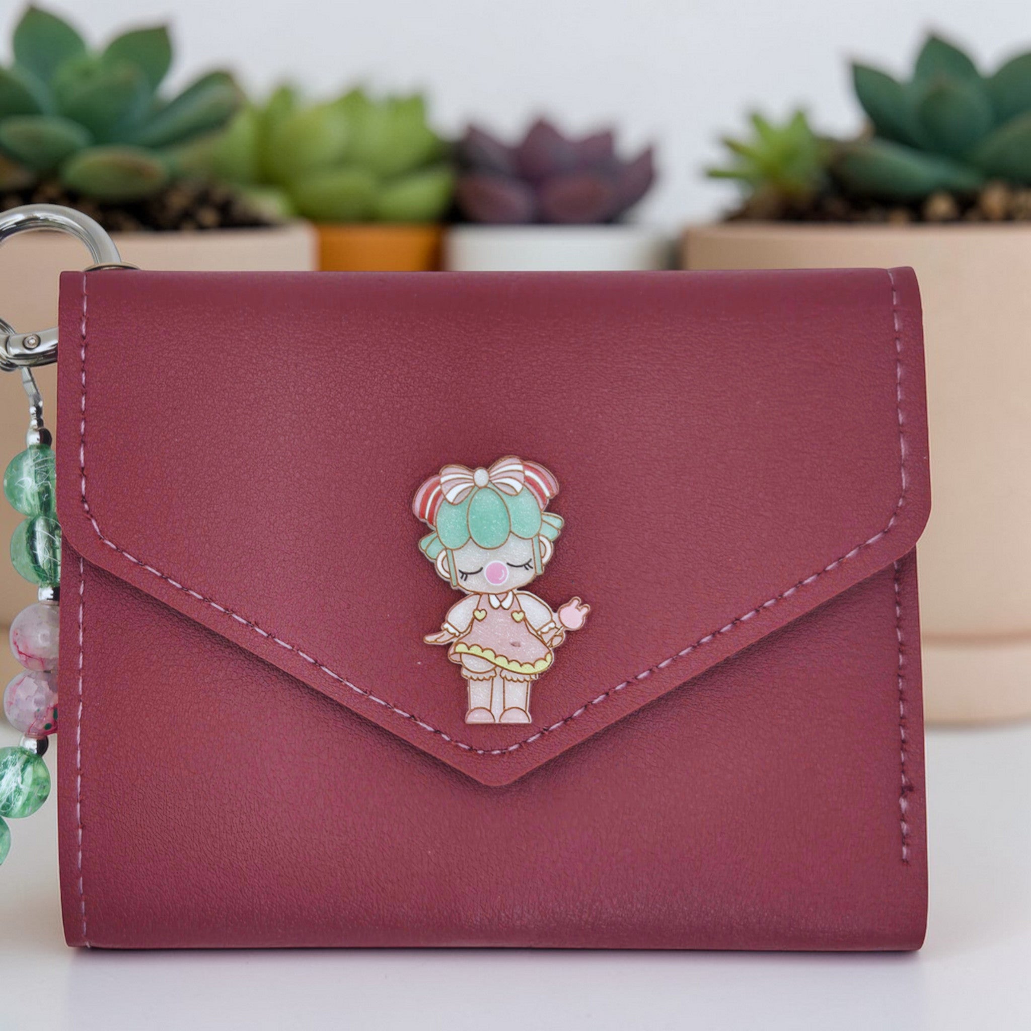 🫧👑 Bubble Princess Kawaii Wallet with Wristlet and Charm 👑🫧