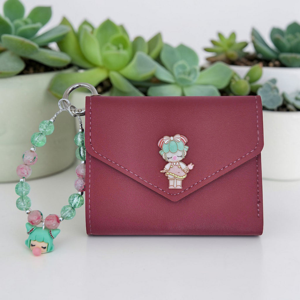 🫧👑 Bubble Princess Kawaii Wallet with Wristlet and Charm 👑🫧