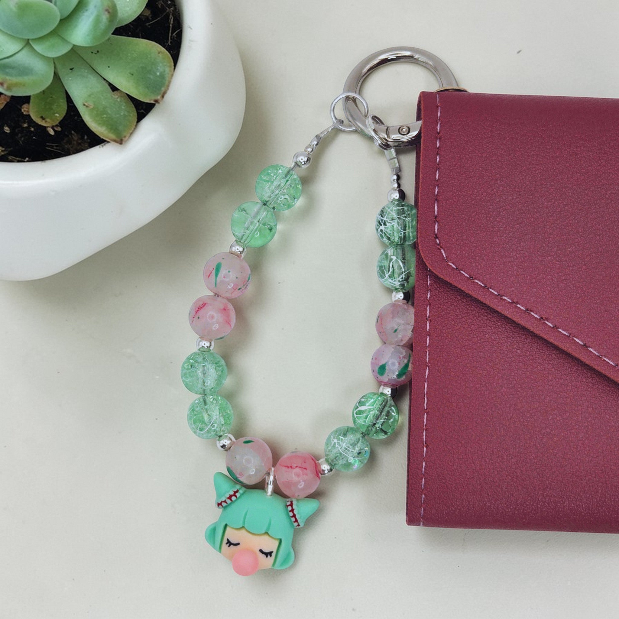 🫧👑 Bubble Princess Kawaii Wallet with Wristlet and Charm 👑🫧