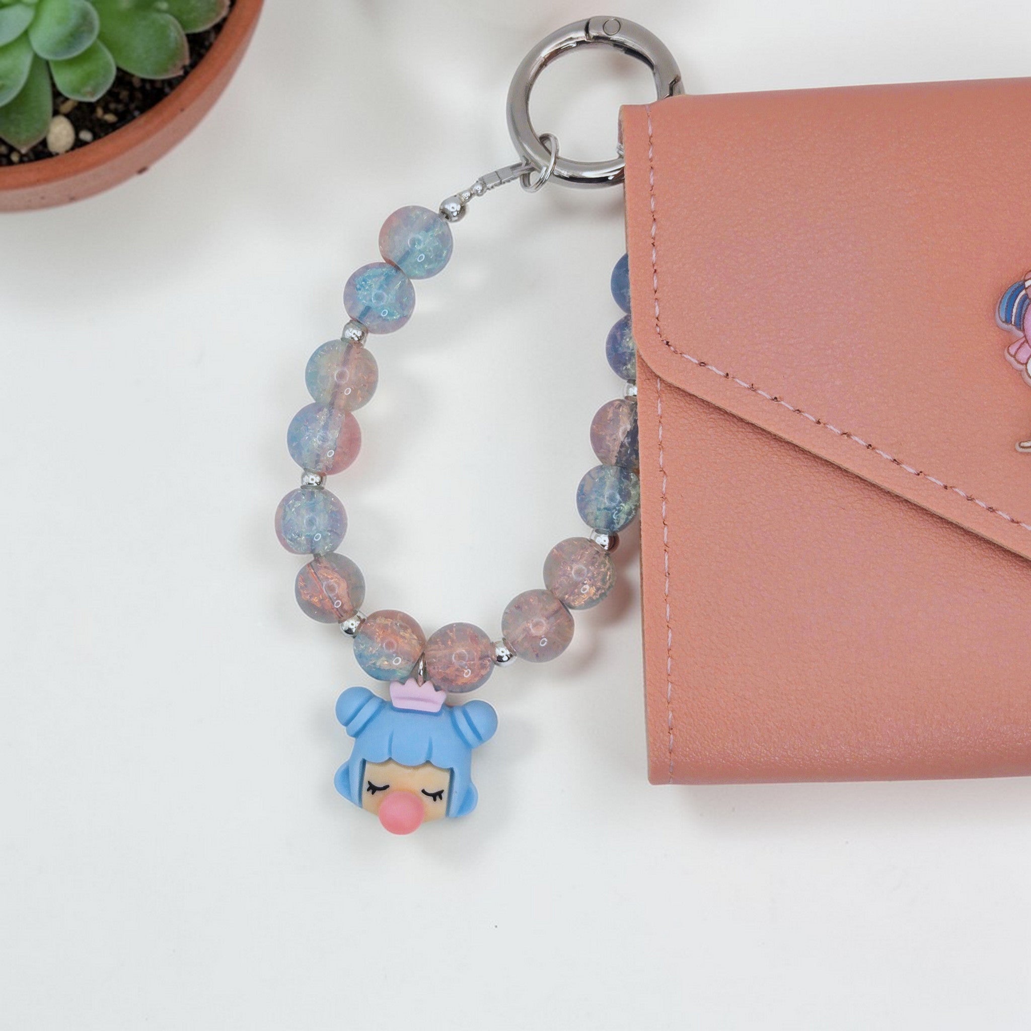 🫧👑 Bubble Princess Kawaii Wallet with Wristlet and Charm 👑🫧
