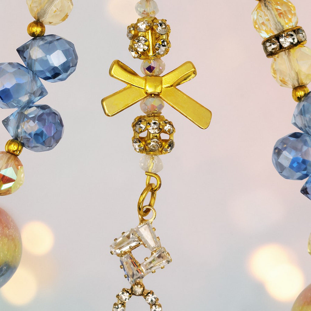 💫 Rainbow Frost Luxe Phone Chain - Glow in the Dark