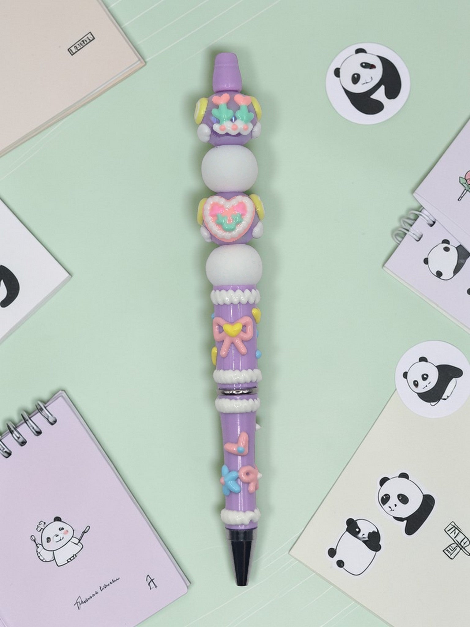 🍰🎀 Sweet Treat Kawaii Beaded Pen 🎀🍰