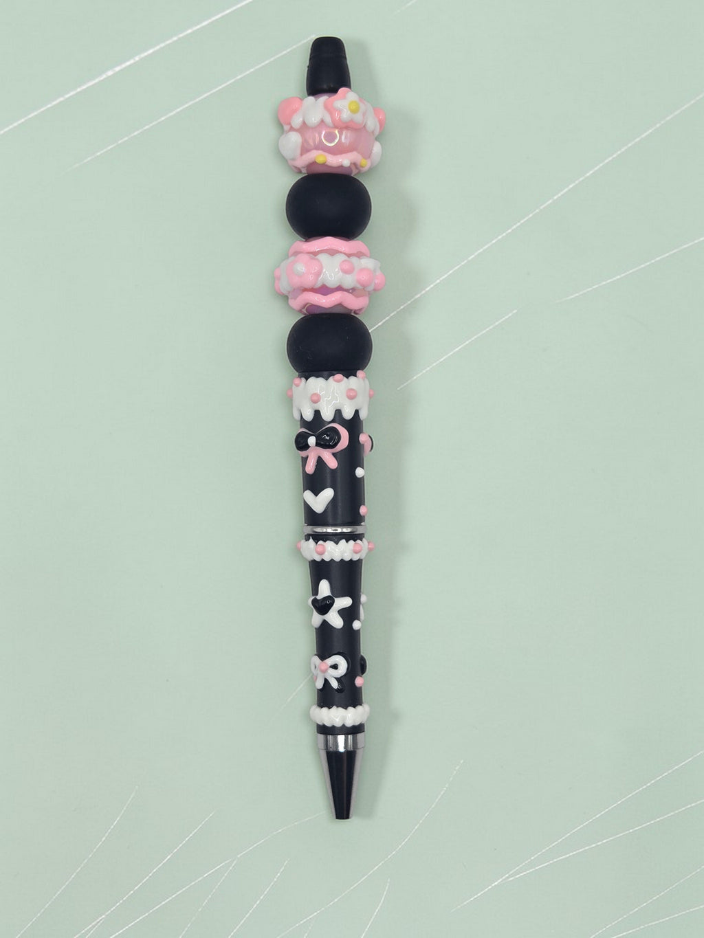 🍰🎀 Sweet Treat Kawaii Beaded Pen 🎀🍰