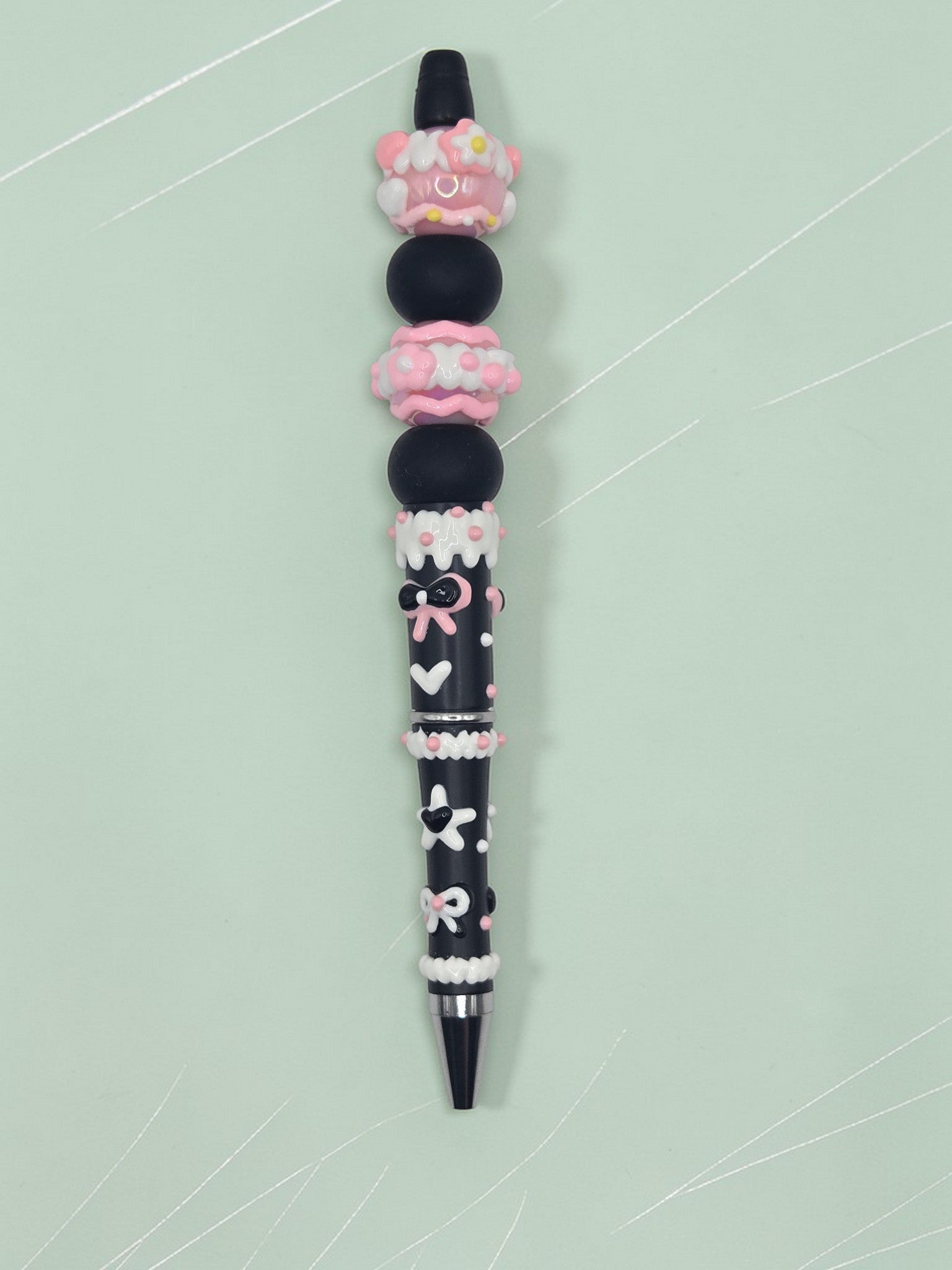 🍰🎀 Sweet Treat Kawaii Beaded Pen 🎀🍰