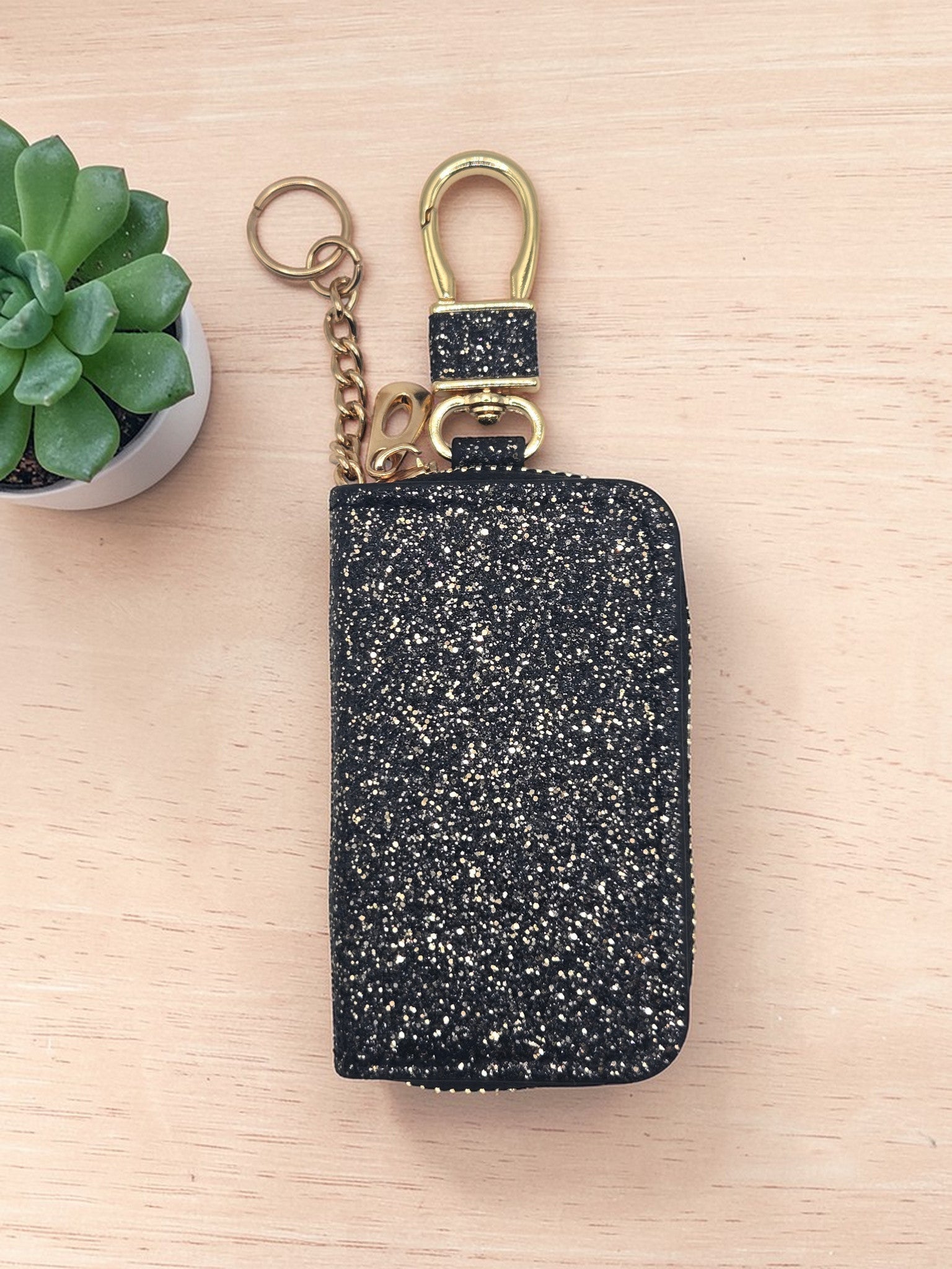 ✨🚗 Glitter Car Key Organizer Pouch 🚗✨