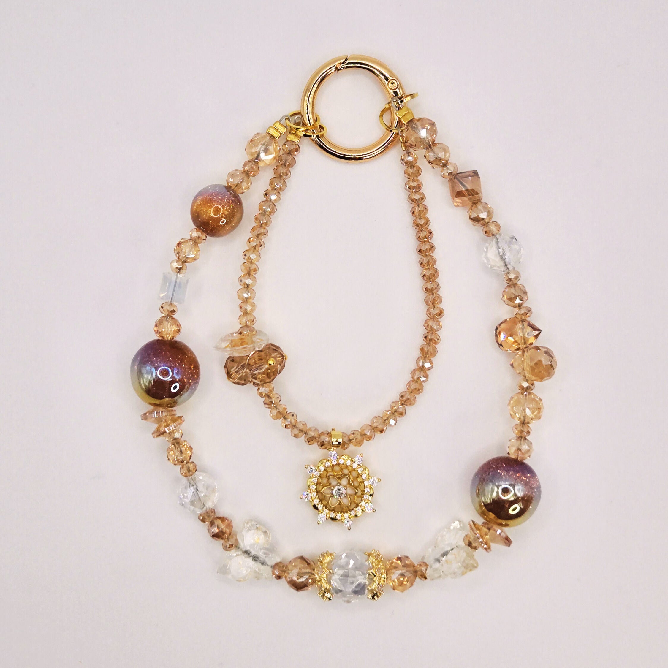 💎✨ Enchanted Crystal Luxe Phone Chain One of a Kind