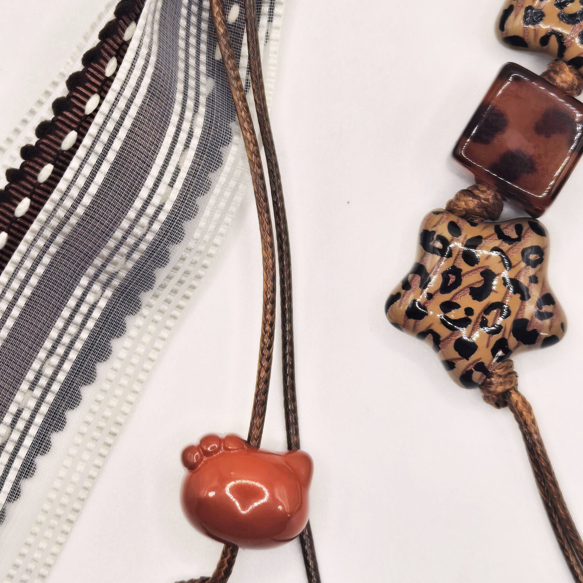 🗝️ Wild Kitty Luxe One-of-a-Kind Kawaii Bag Charm