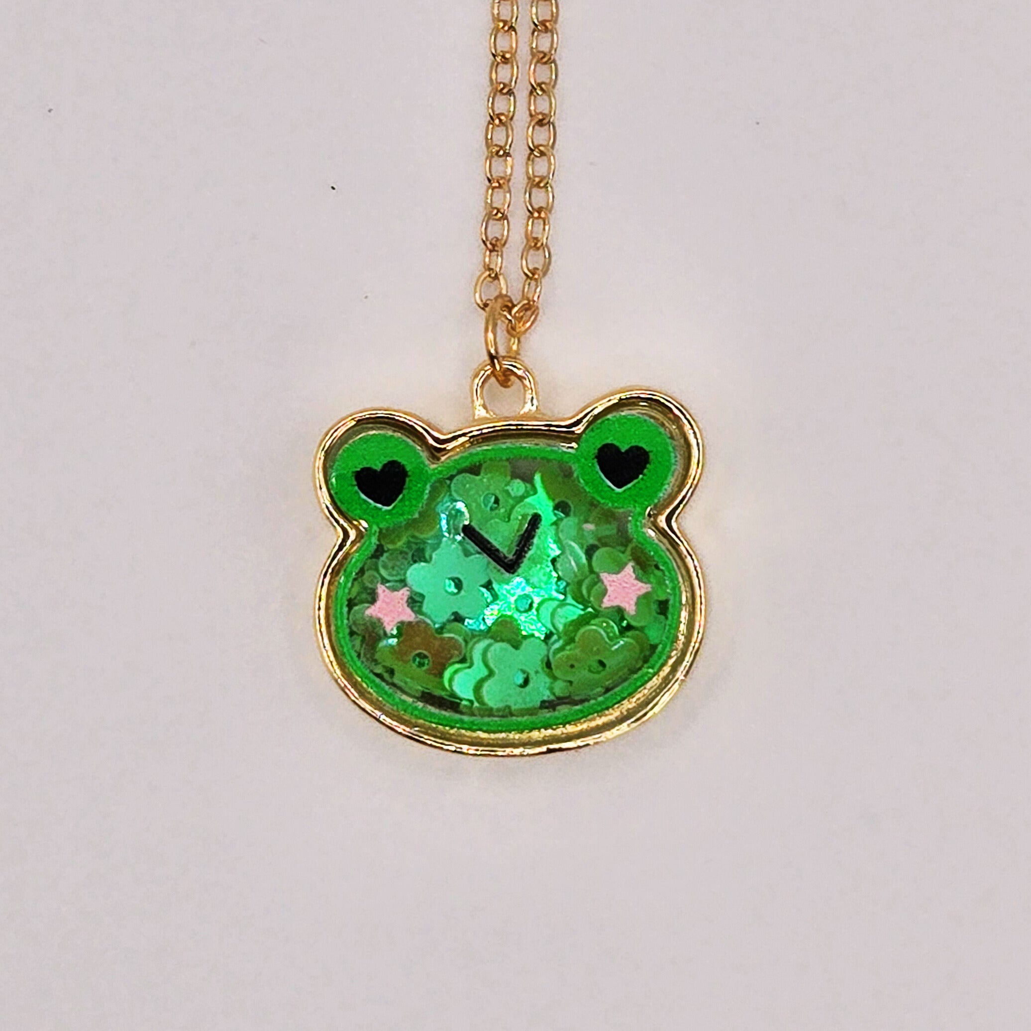 🐾 Kawaii Shaker Charm Necklace