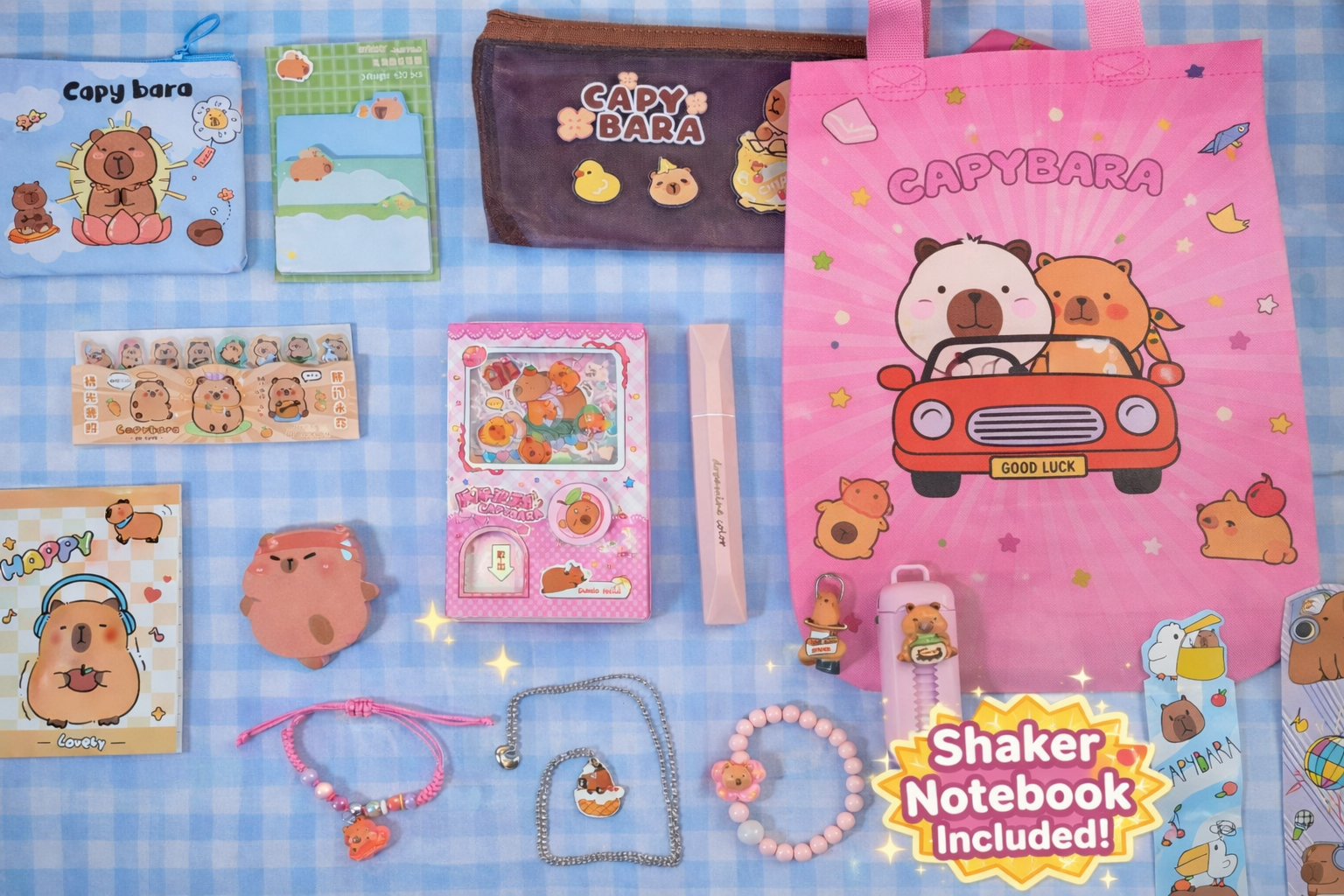 💖🎀 Pink Capy Bookish Dream Bundle 🎀💖