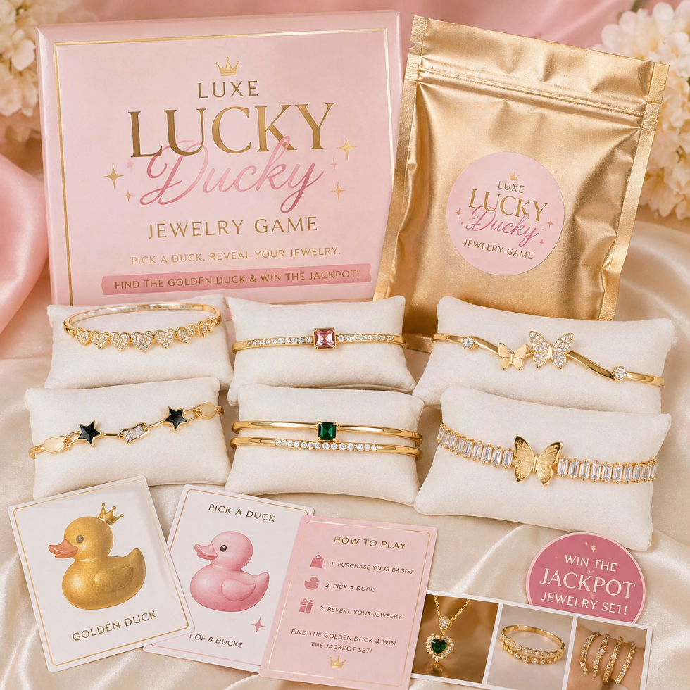 👑✨ Luxe Lucky Ducky Jewelry Game ✨👑 (Live Reveal)