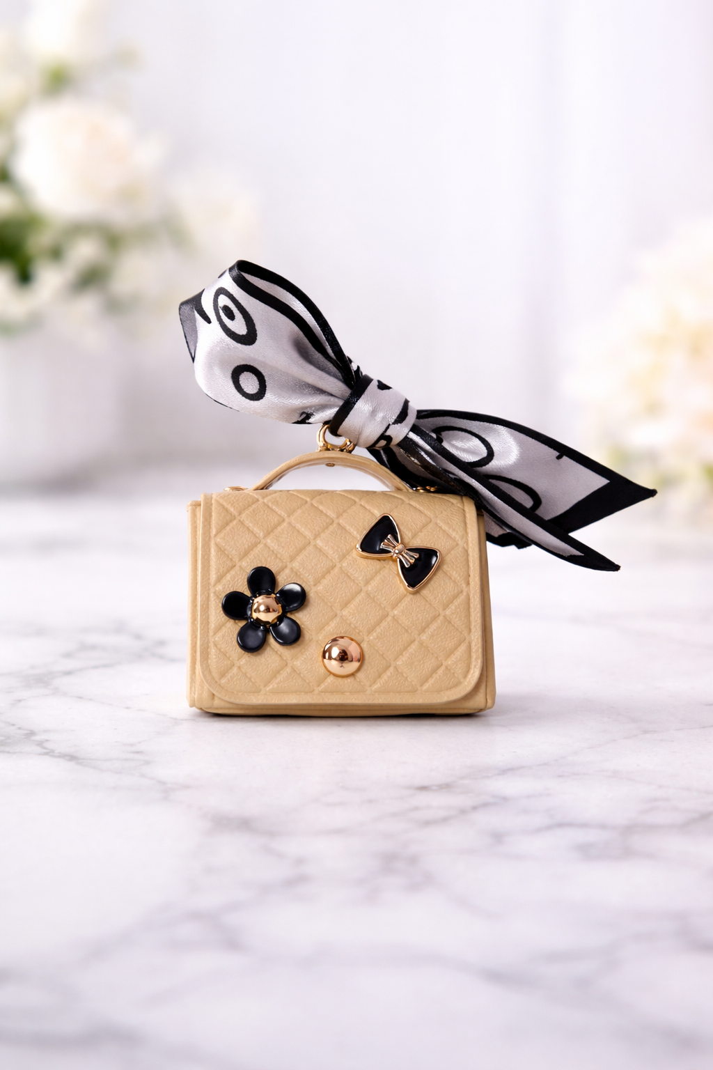 🖤🎀 Luxe Bow Mini Handbag Charm 🎀🖤