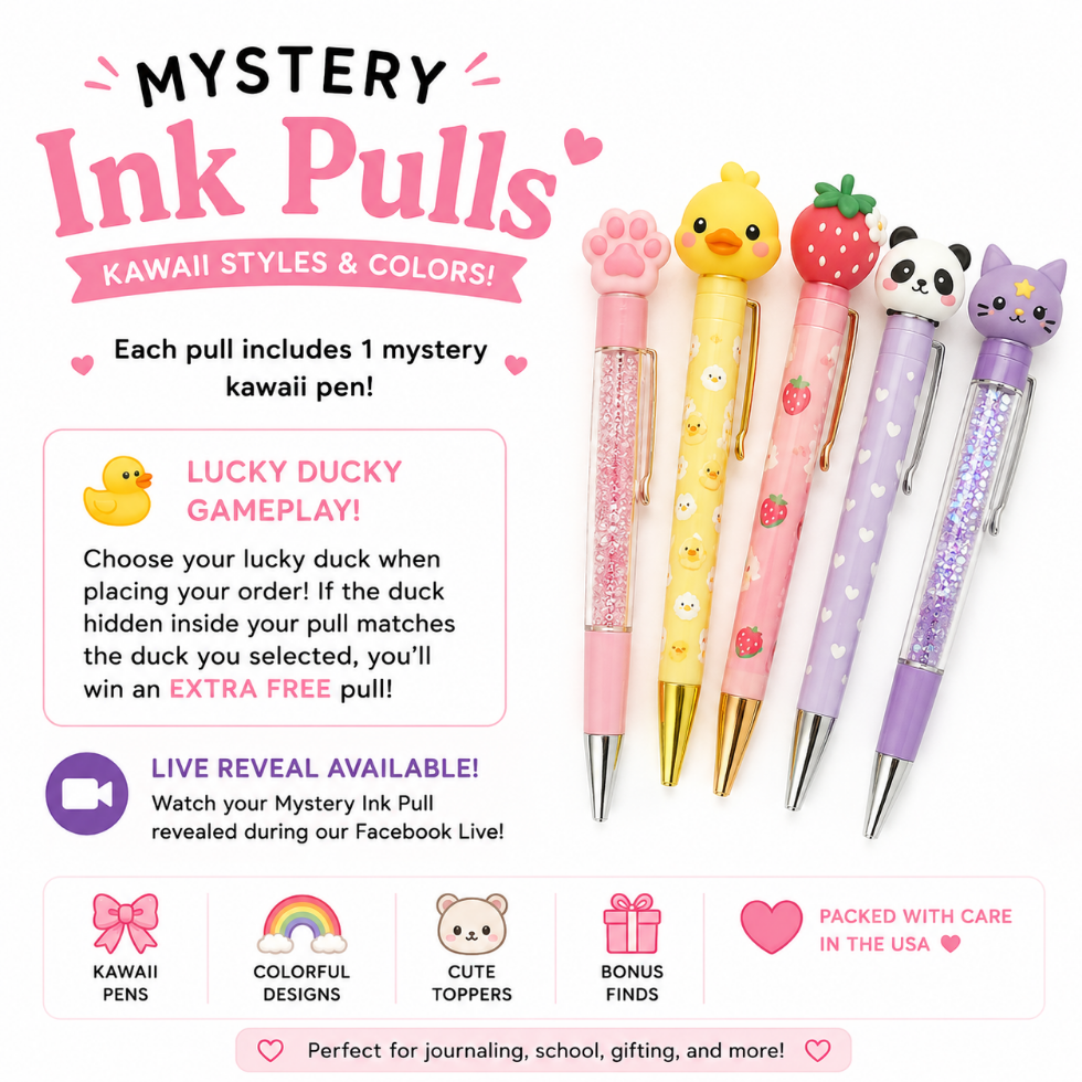 ✨🖊️ Mystery Ink Pulls 🖊️✨