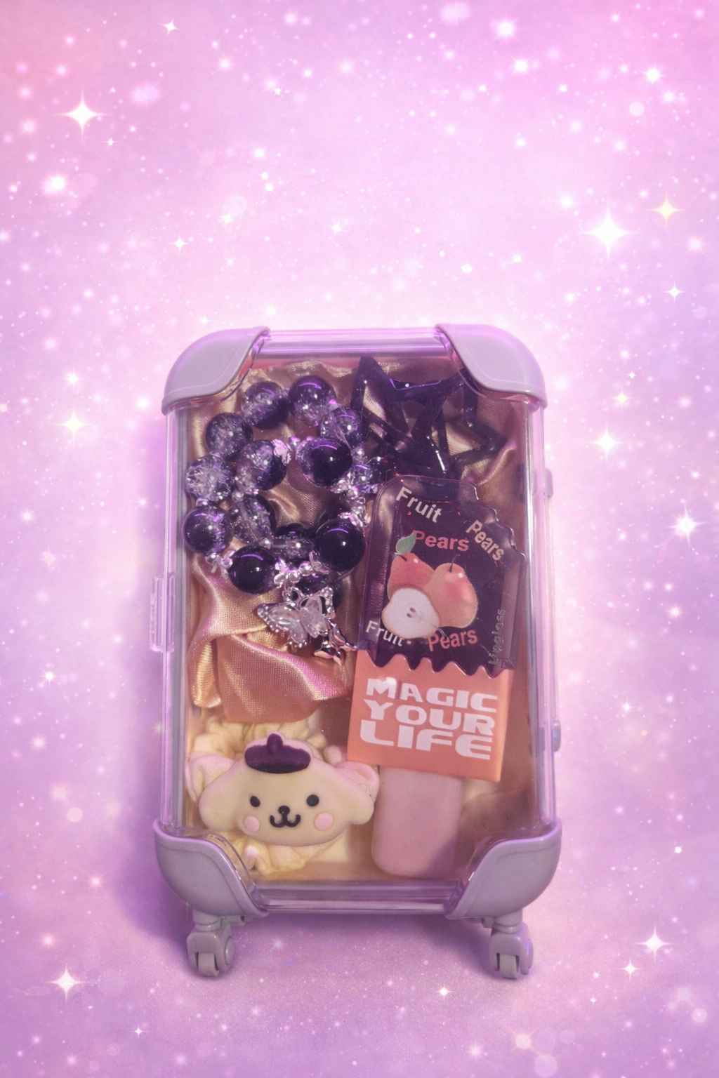 ✨🍑Peachy Dream Kawaii Travel Accessory Set 🍑✨