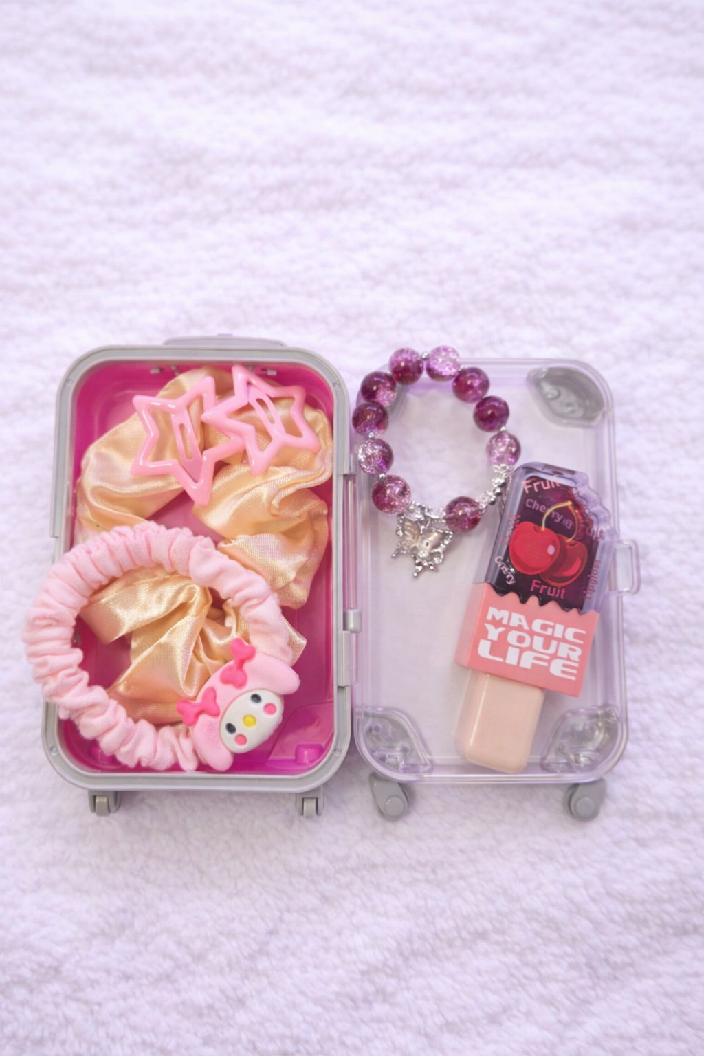 ✨🍒Cherry Pop Kawaii Travel Accessory Set 🍒✨