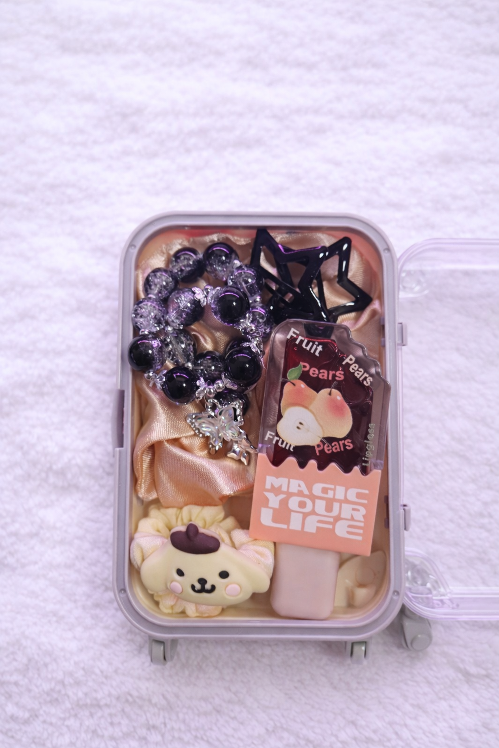 ✨🍑Peachy Dream Kawaii Travel Accessory Set 🍑✨
