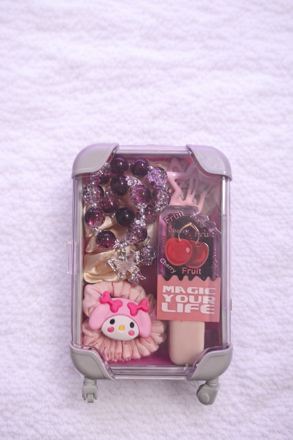 ✨🍒Cherry Pop Kawaii Travel Accessory Set 🍒✨