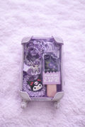 💜✨ Midnight Grape Kawaii Mini Suitcase Set ✨💜