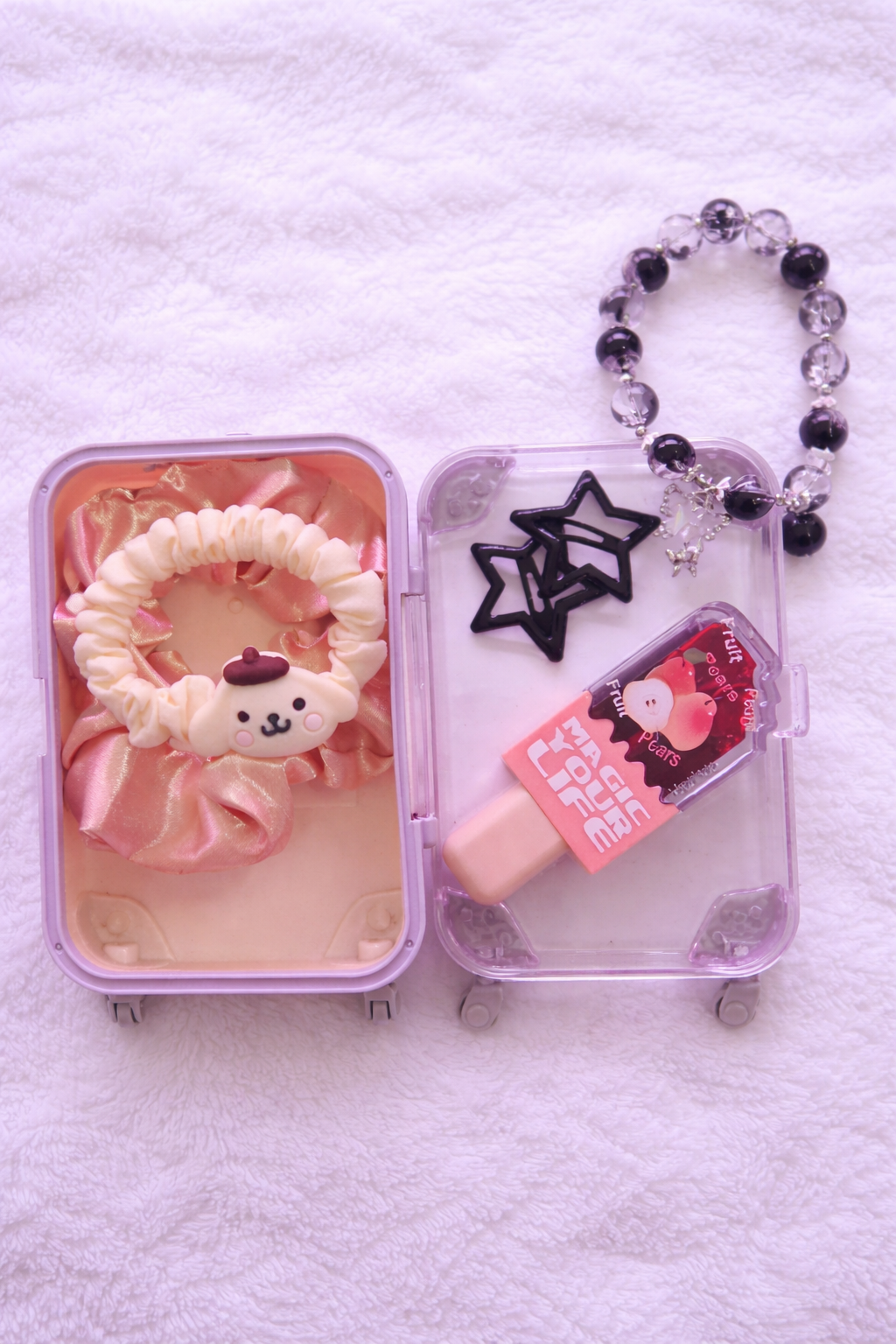 ✨🍑Peachy Dream Kawaii Travel Accessory Set 🍑✨