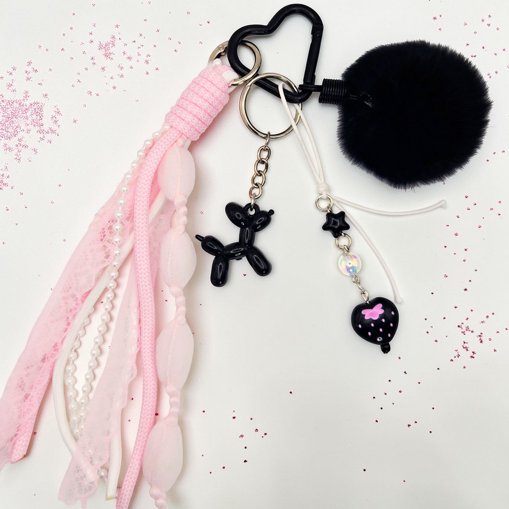🖤🎀 Midnight Coquette Tassel Charm