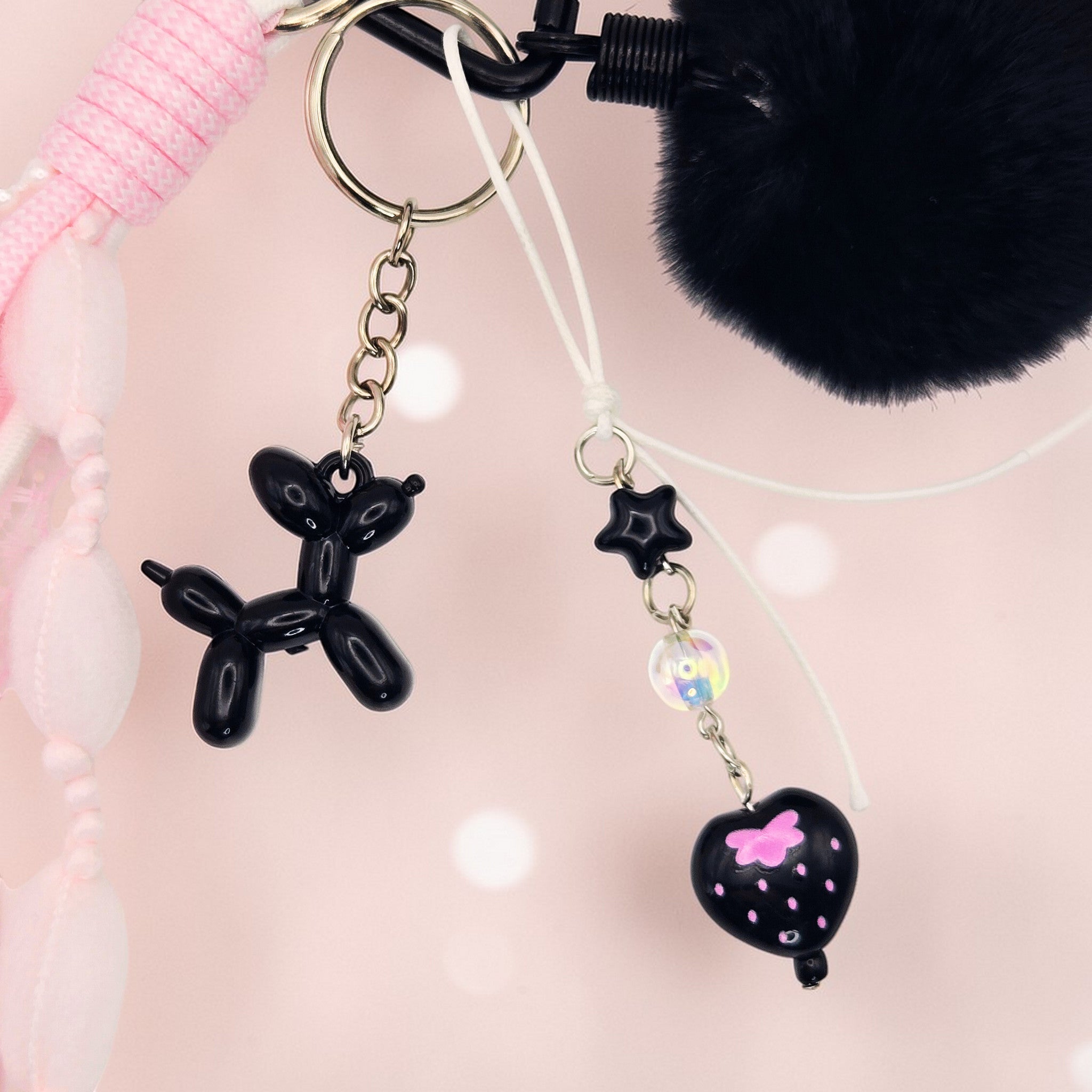 🖤🎀 Midnight Coquette Tassel Charm