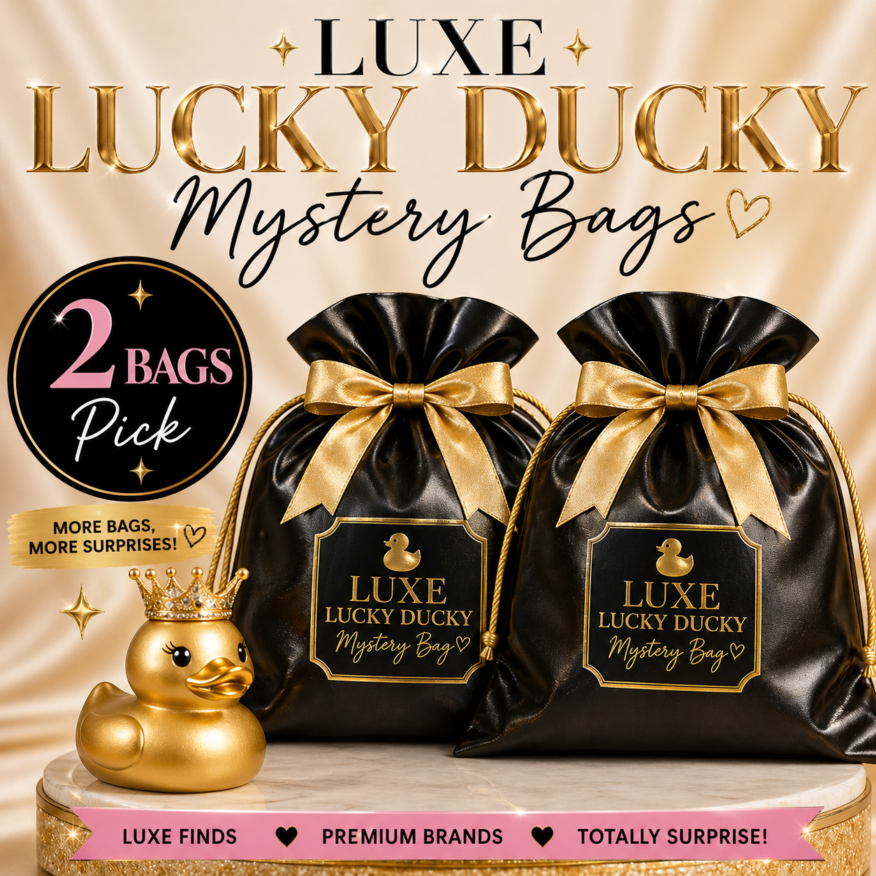 👑✨ Luxe Lucky Ducky Jewelry Game ✨👑 (Live Reveal)
